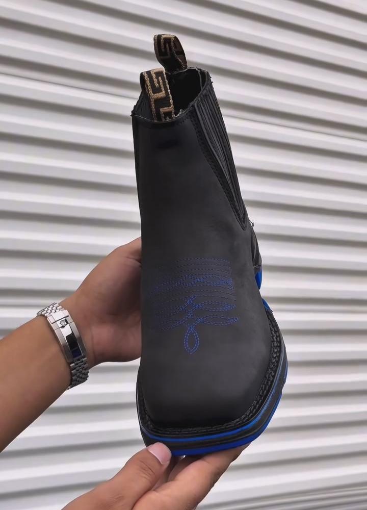 Embroidered Zeus Cowboy Boots