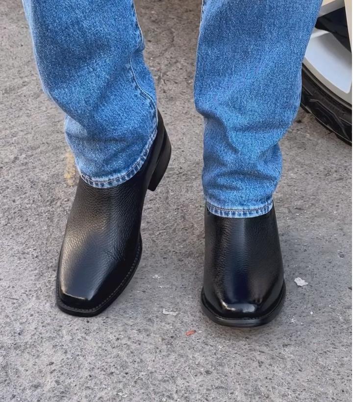 Original Deerskin Cowboy Boots