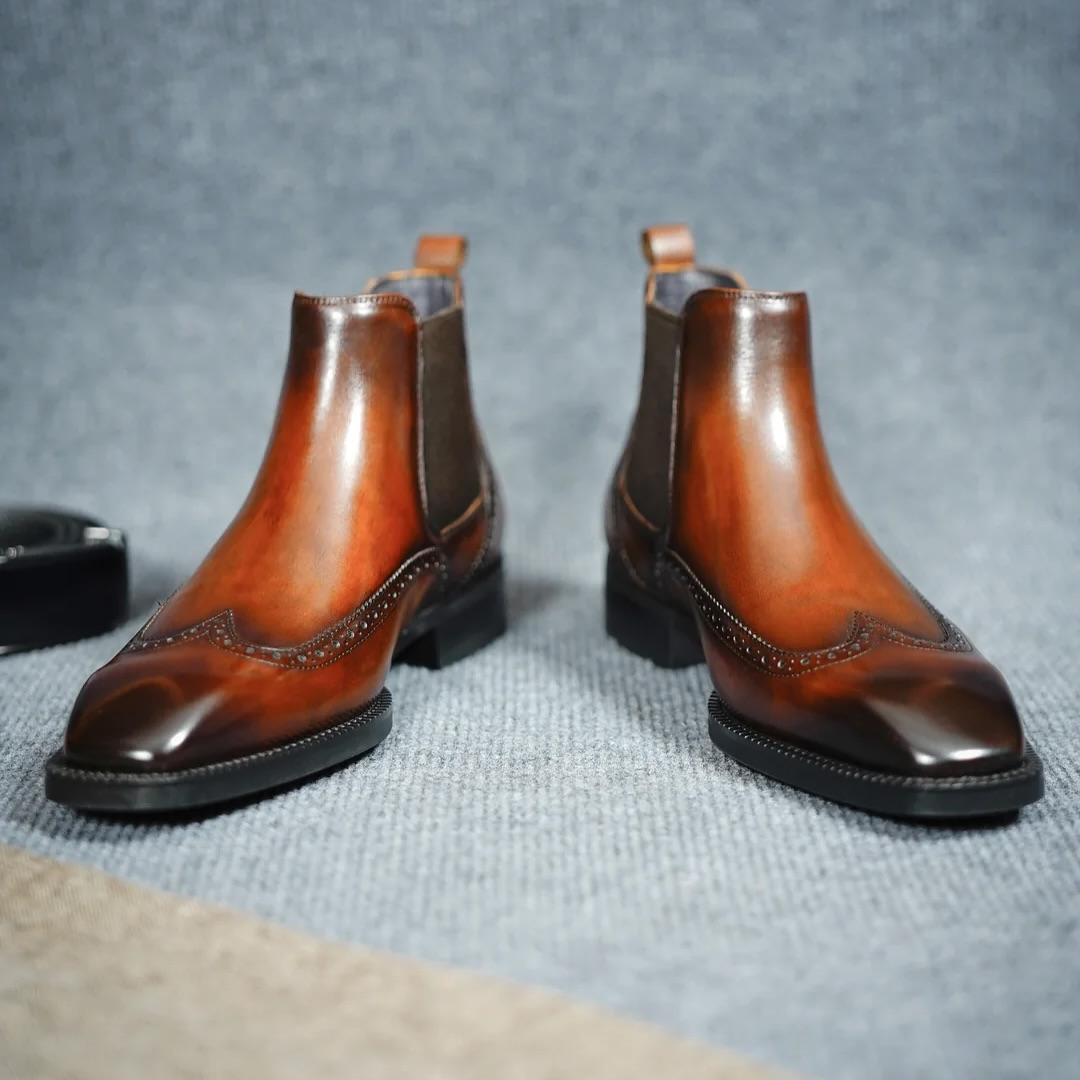 MenStyle Handmade Leather Boots