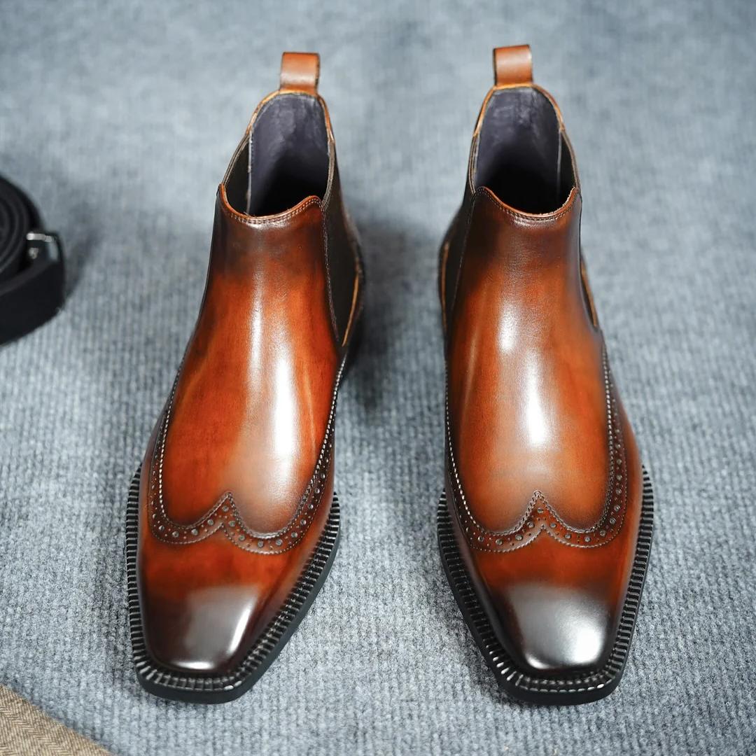 MenStyle Handmade Leather Boots