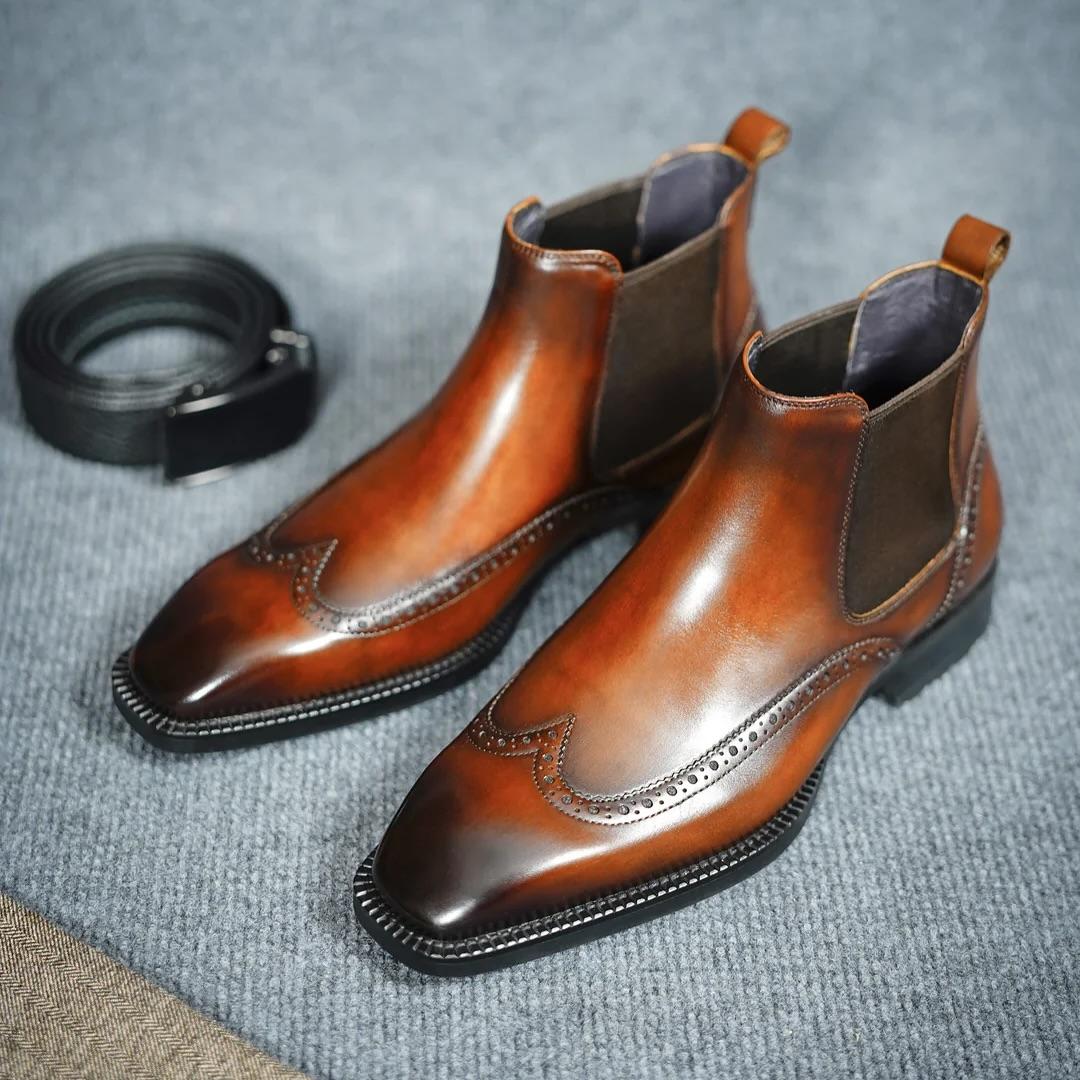 MenStyle Handmade Leather Boots