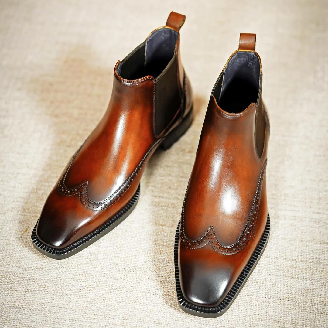 MenStyle Handmade Leather Boots