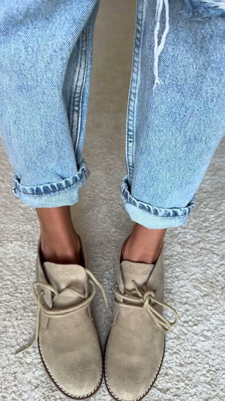 Women's Suede Desert Shoes