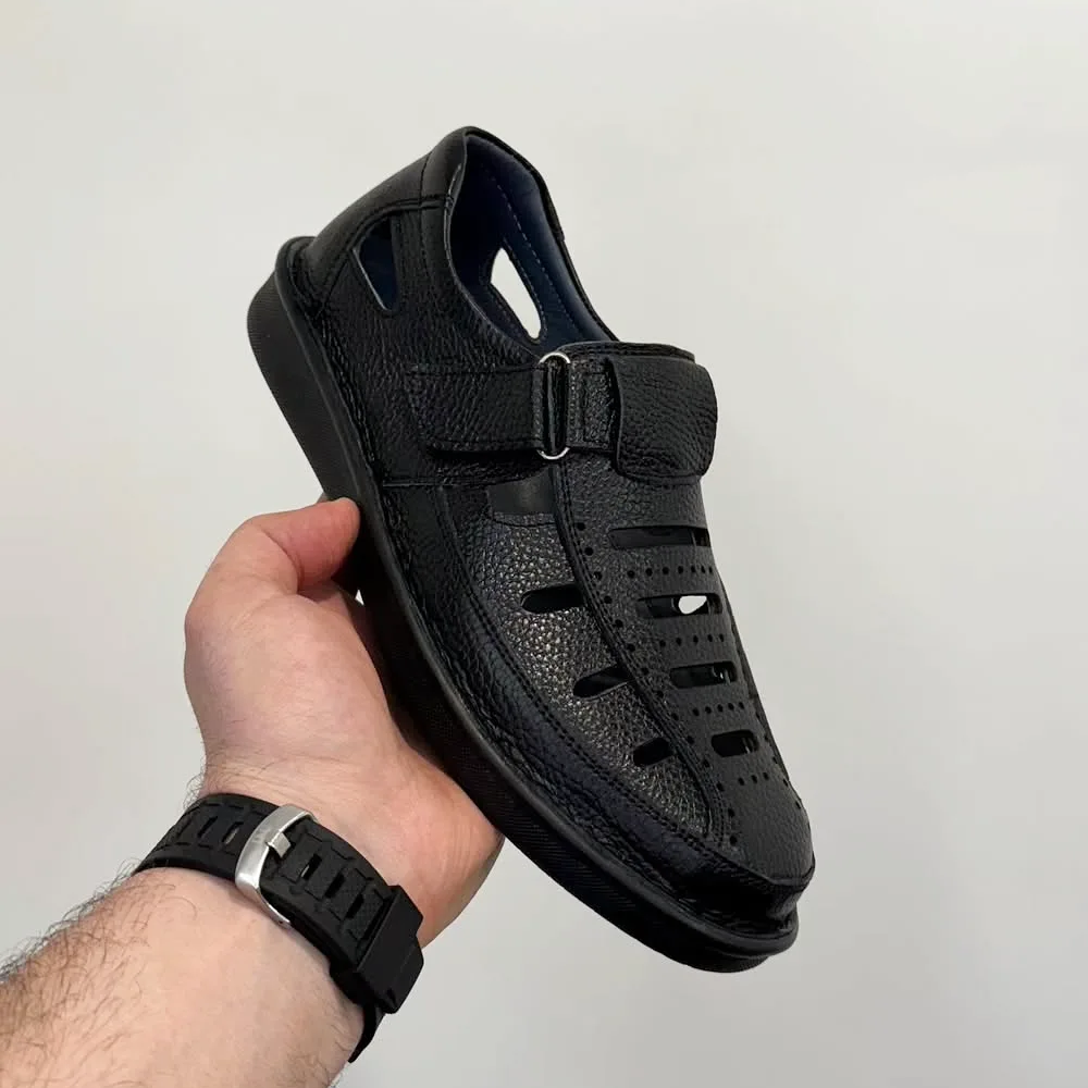Summer Leather Full Palm Shoes