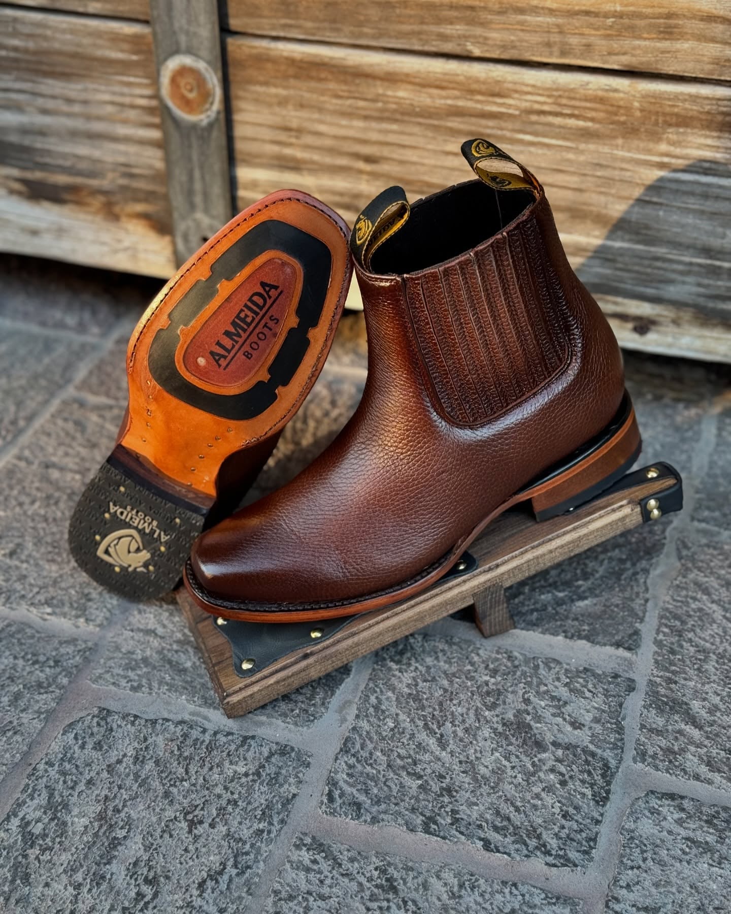 Original Deerskin Cowboy Boots