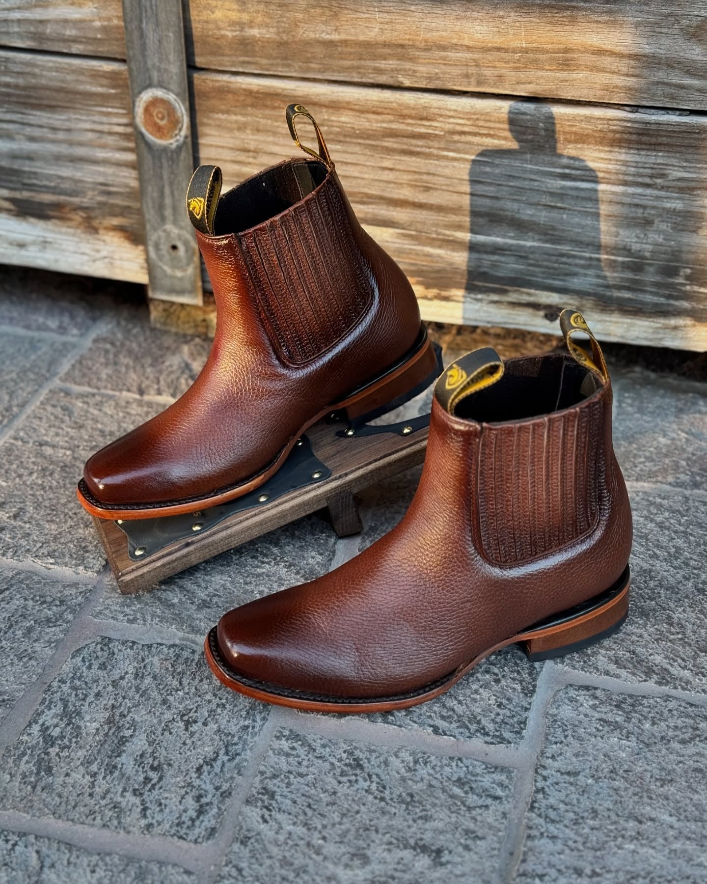 Original Deerskin Cowboy Boots
