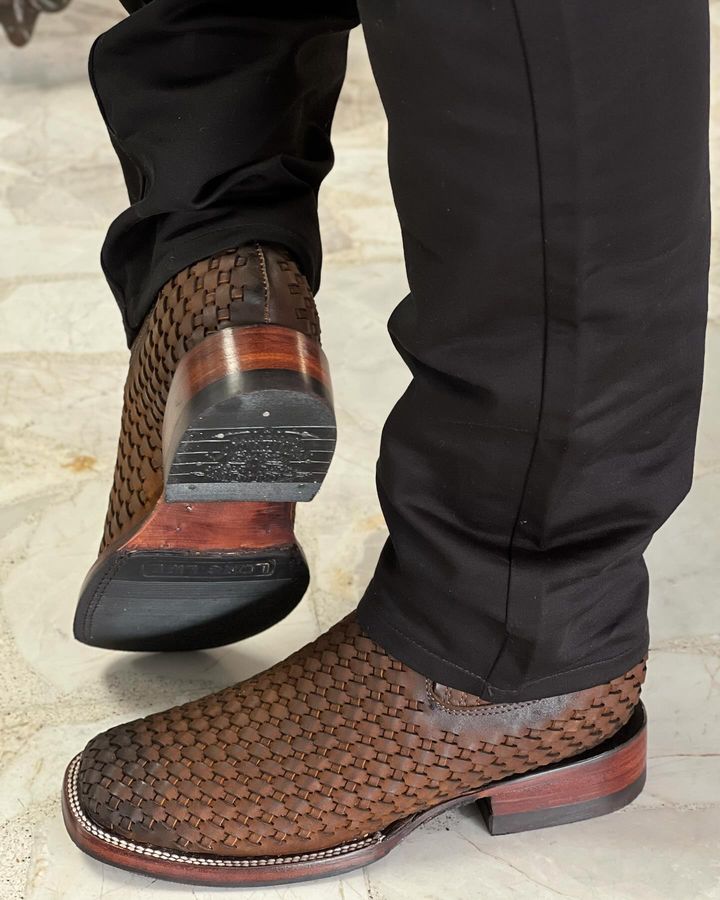 Men's Ostrich Square Toe Boot(✔️Buy 2 Get Free Shipping)