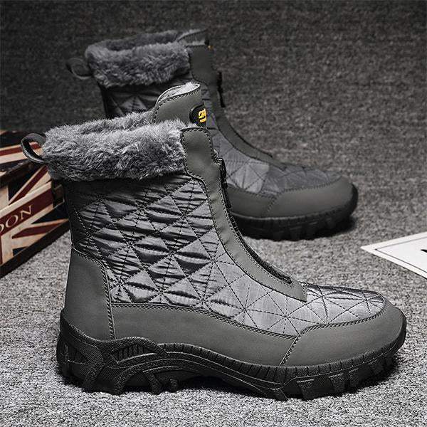 Men's Warm Faux Fur Snow Boots