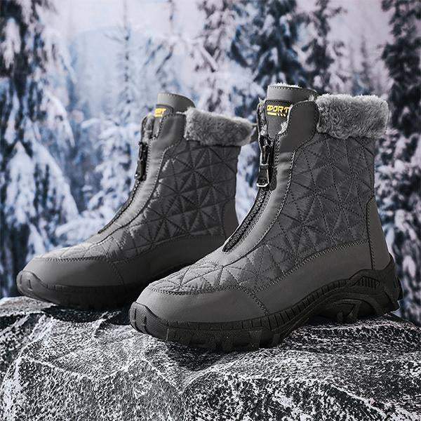Men's Warm Faux Fur Snow Boots