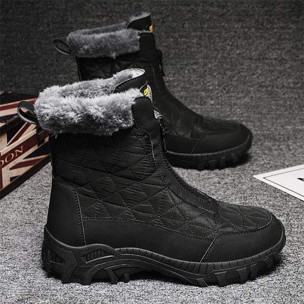 Men's Warm Faux Fur Snow Boots