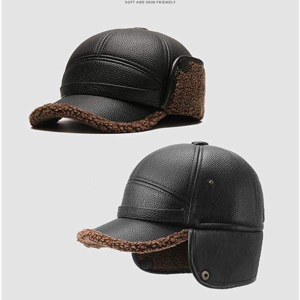Men's Thermal Lined Windproof Ear Hat