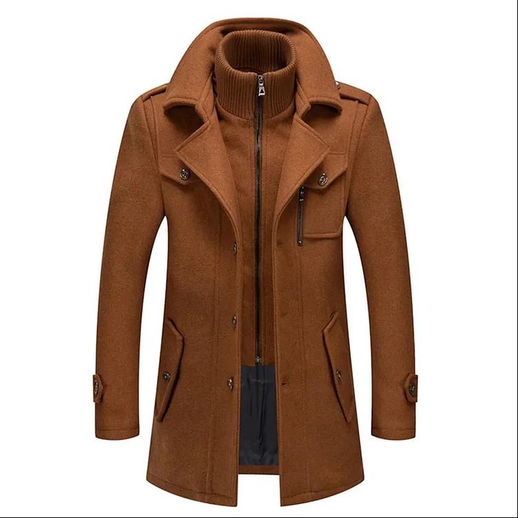 Men's Woolen Two-piece Jacket