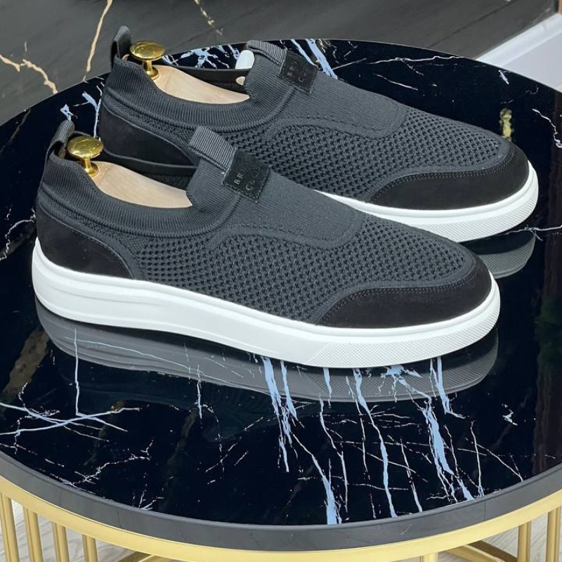 Democ Men's Knit Mesh Casual Shoes