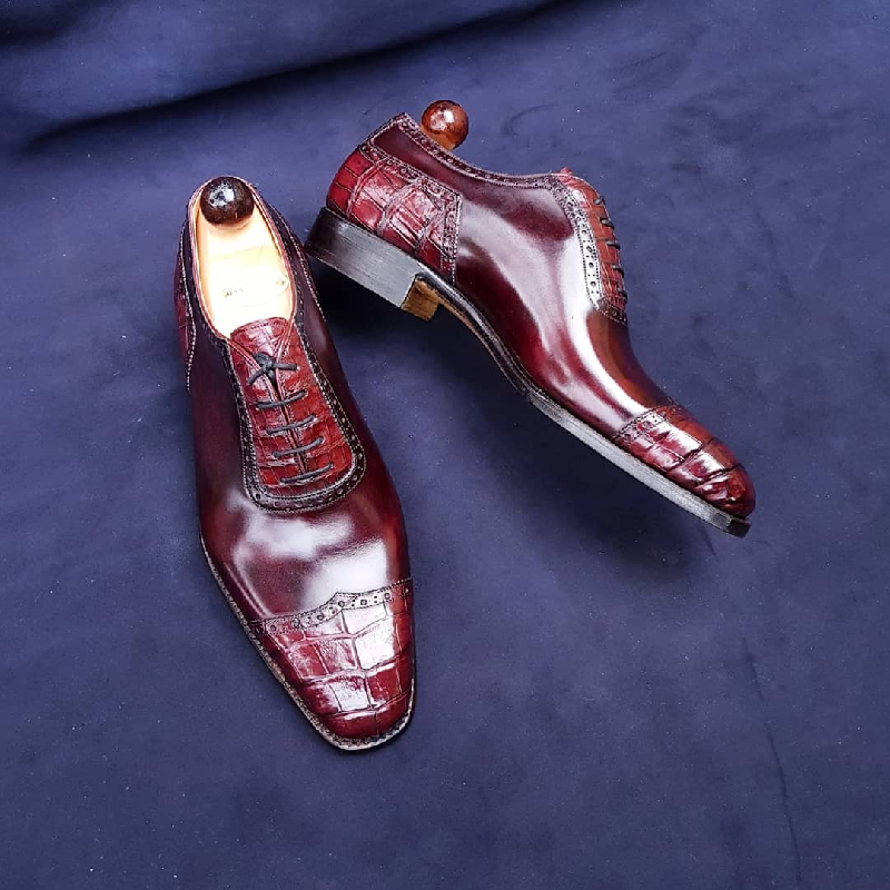 Formal Luxury Men's Oxford Dress Shoes