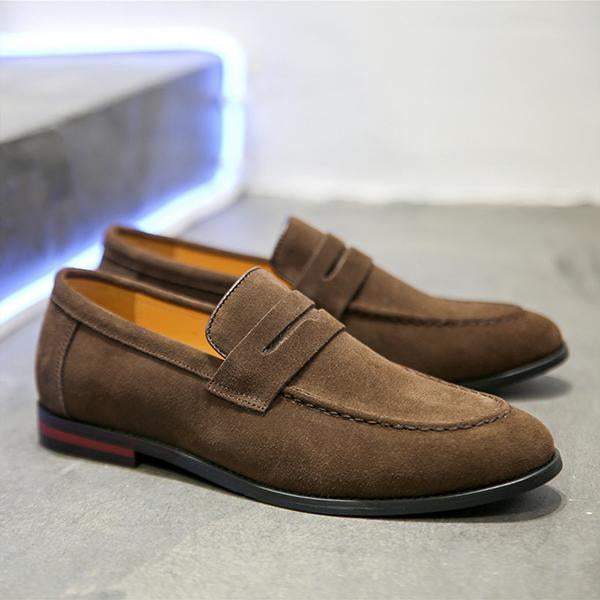 Men's Suede Casual Loafers