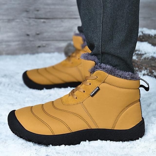 Men's Waterproof Winter Snow Boots