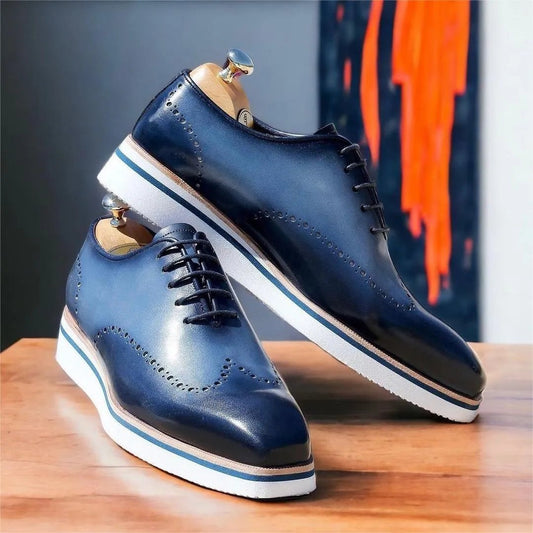 Men's Smart Casual Wingtip Oxfords