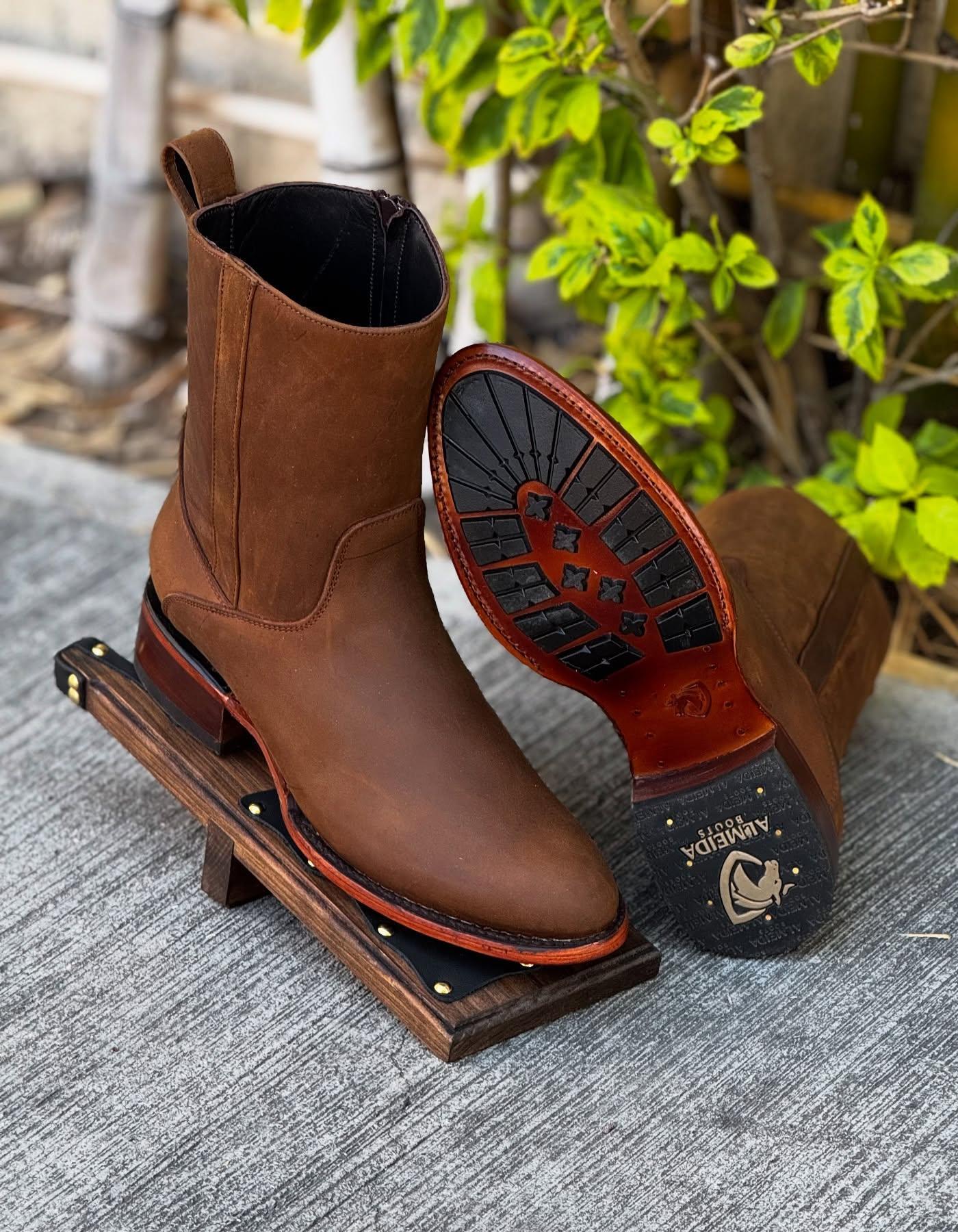 Men's Premium Leather Resistant Cowboy Boot