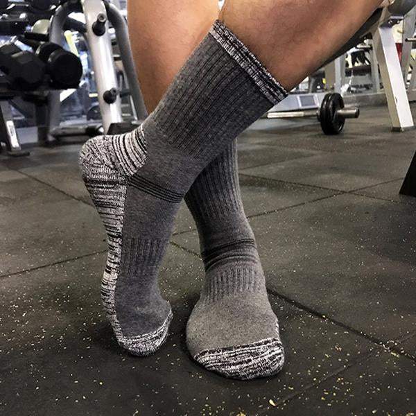 Men's Cotton Thick Towel Mid-Tube Sports Socks
