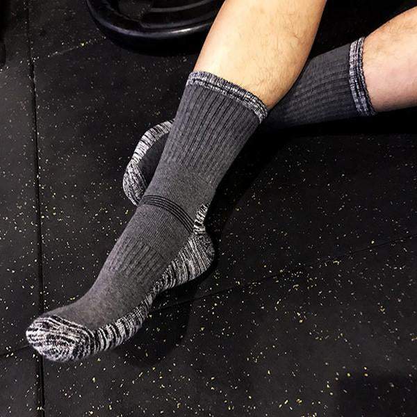 Men's Cotton Thick Towel Mid-Tube Sports Socks