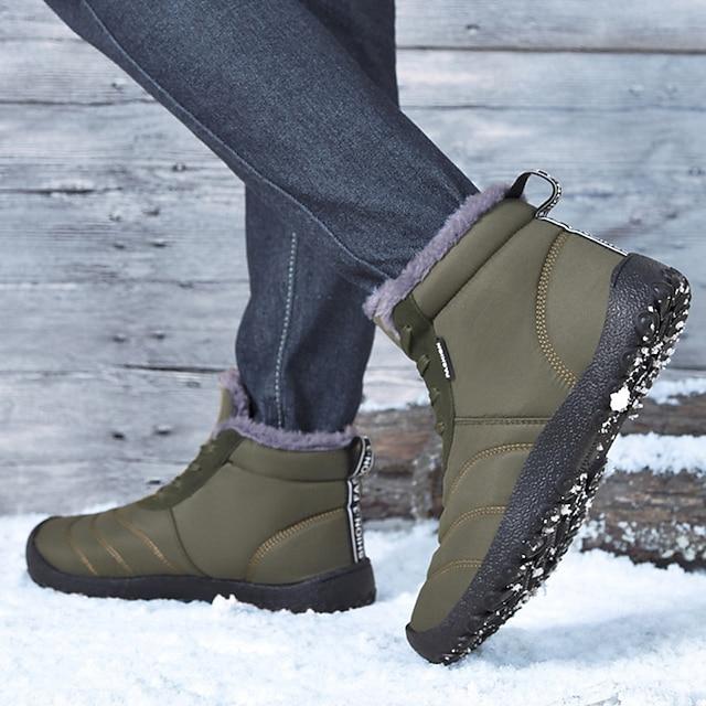 Men's Waterproof Winter Snow Boots