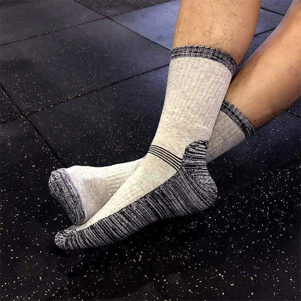 Men's Cotton Thick Towel Mid-Tube Sports Socks