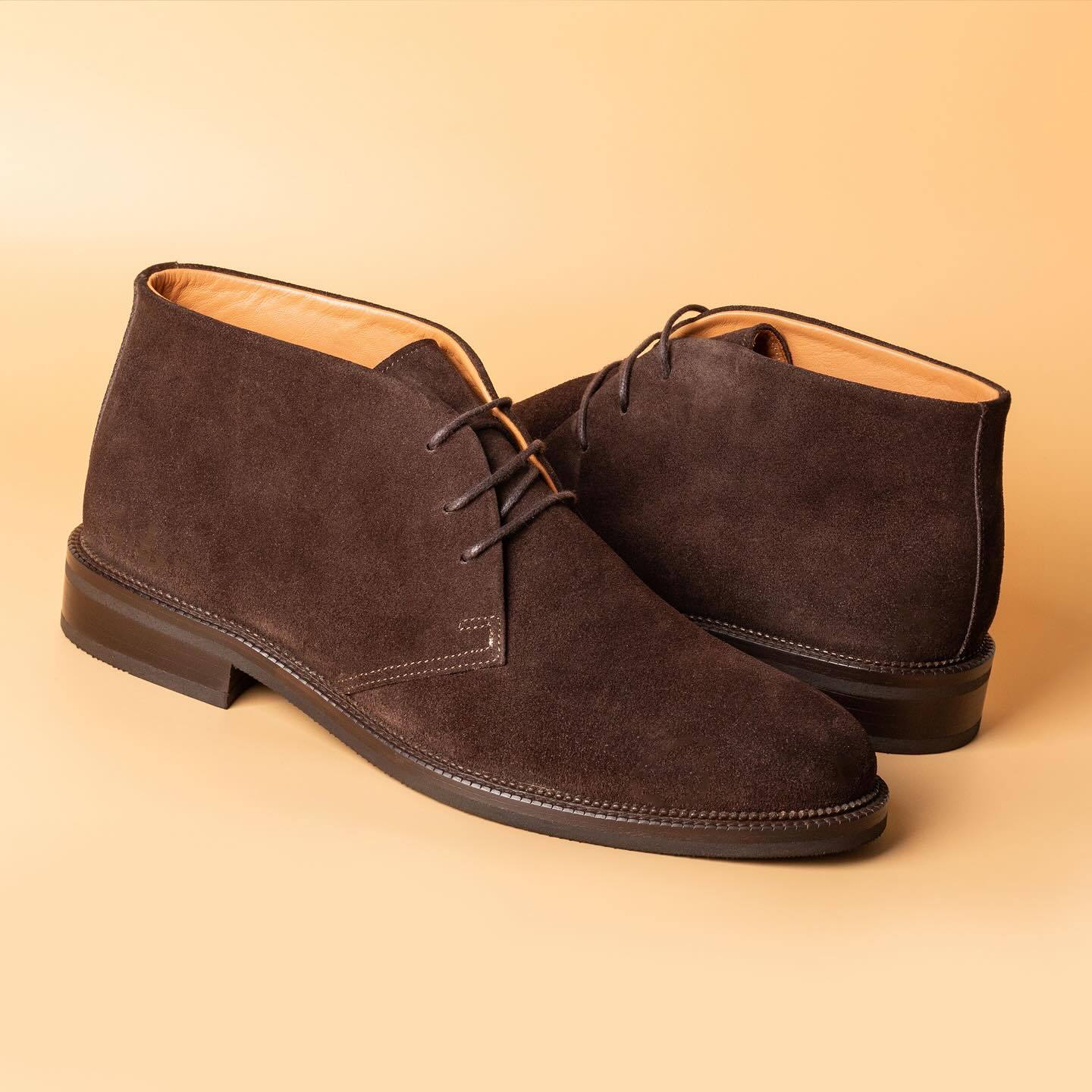 Handmade Suede Desert Boots