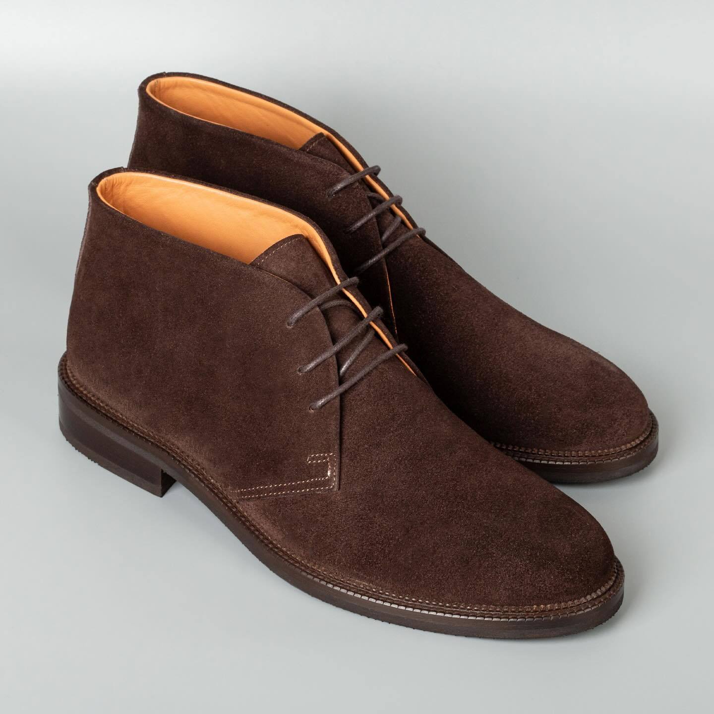 Handmade Suede Desert Boots