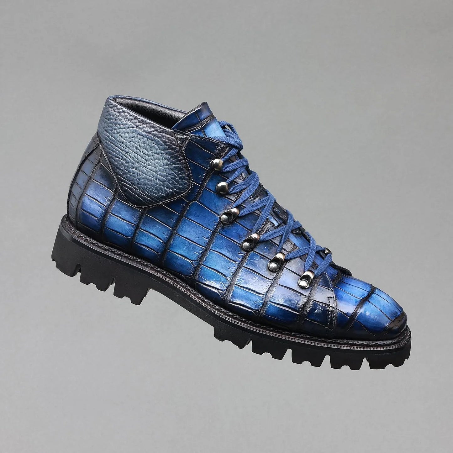 Blue Titan Alligator Boots