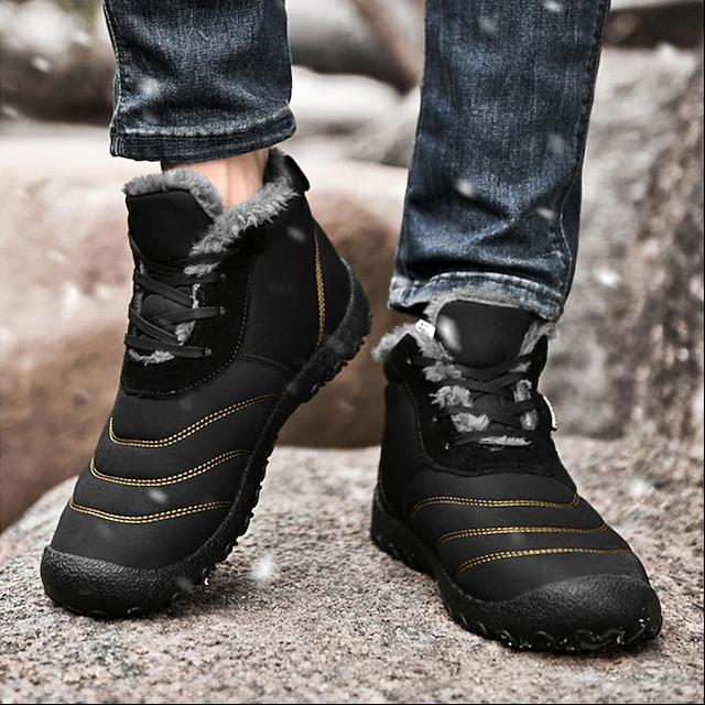 Men's Waterproof Winter Snow Boots